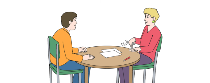 Beratung in Gebärdensprache Beratung in Gebärdensprache